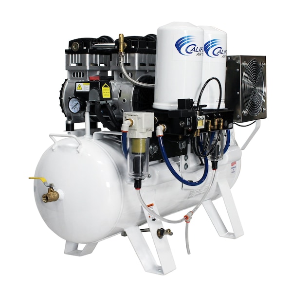 6.0 Hp Ultra Quiet, Ultra Dry & Oil-Free Air Compressor with 98% Air Drying System